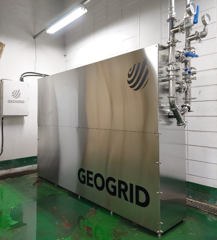 GEOGRID cabinet installed at a school